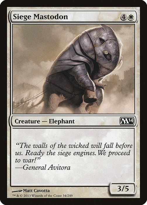 Siege Mastodon [M14 - 34]