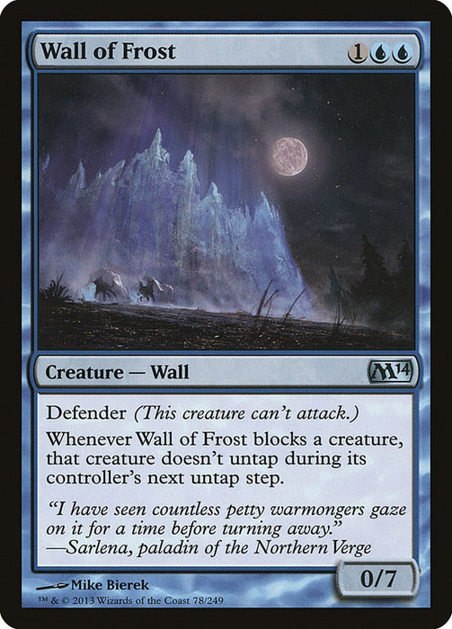 Wall of Frost [M14 - 78]