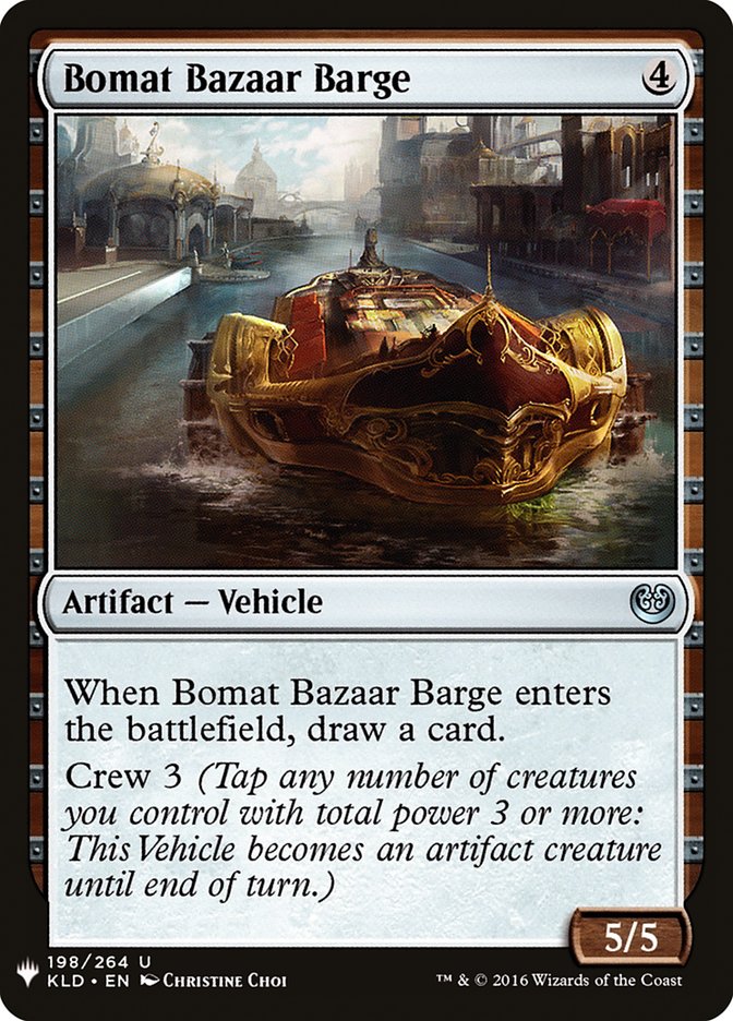 Bomat Bazaar Barge [Mystery Booster] | Yard's Games Ltd