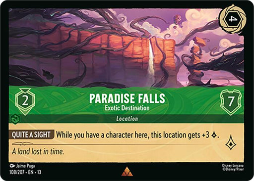 Paradise Falls - Exotic Destination