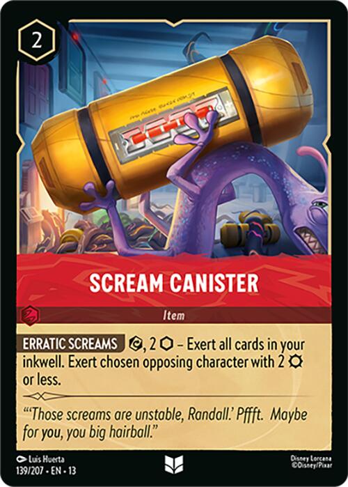 Scream Canister