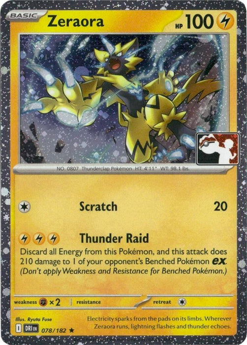 Zeraora - 078/182 (Cosmos Holo)