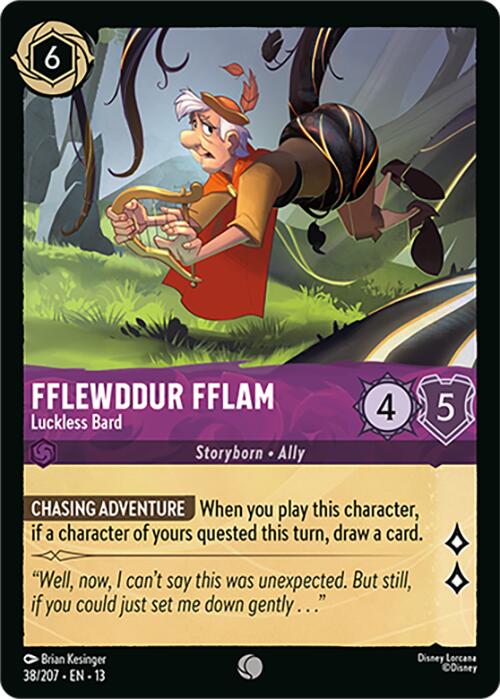 Fflewddur Fflam - Luckless Bard