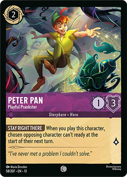 Peter Pan - Playful Prankster