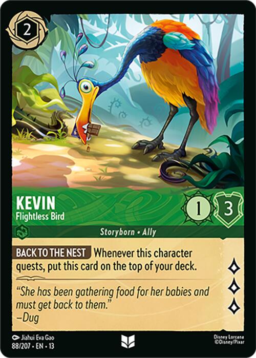 Kevin - Flightless Bird