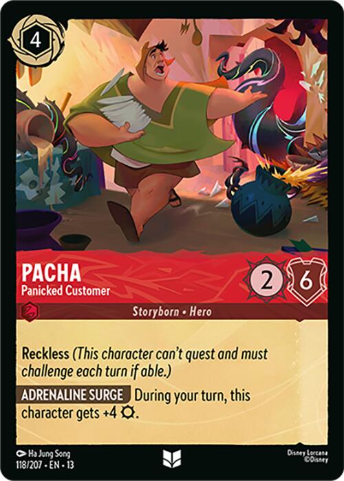 Pacha - Panicked Customer