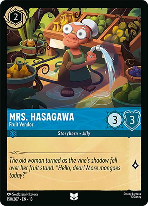 Mrs. Hasagawa - Fruit Vendor