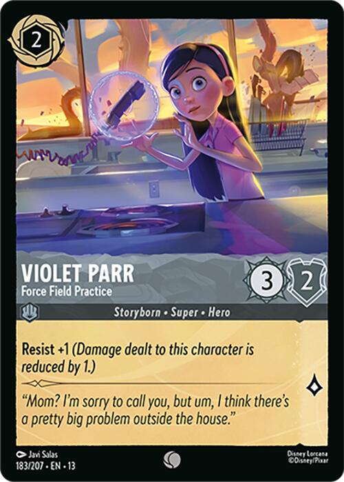 Violet Parr - Force Field Practice