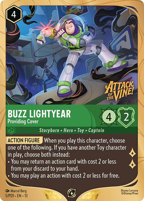 Buzz Lightyear - Providing Cover