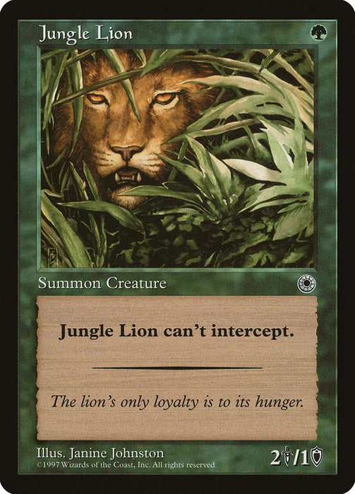 Jungle Lion [POR - N/A]