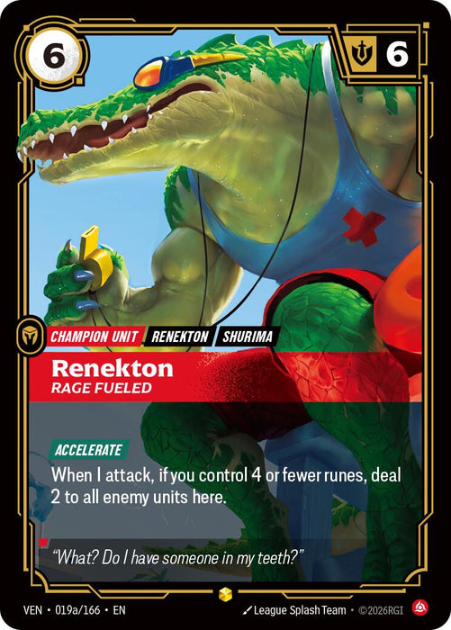 Renekton - Rage Fueled (Alternate Art)