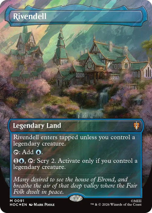 Rivendell (Borderless) (Surge Foil)
