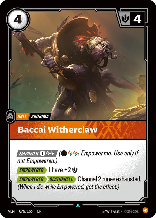 Baccai Witherclaw
