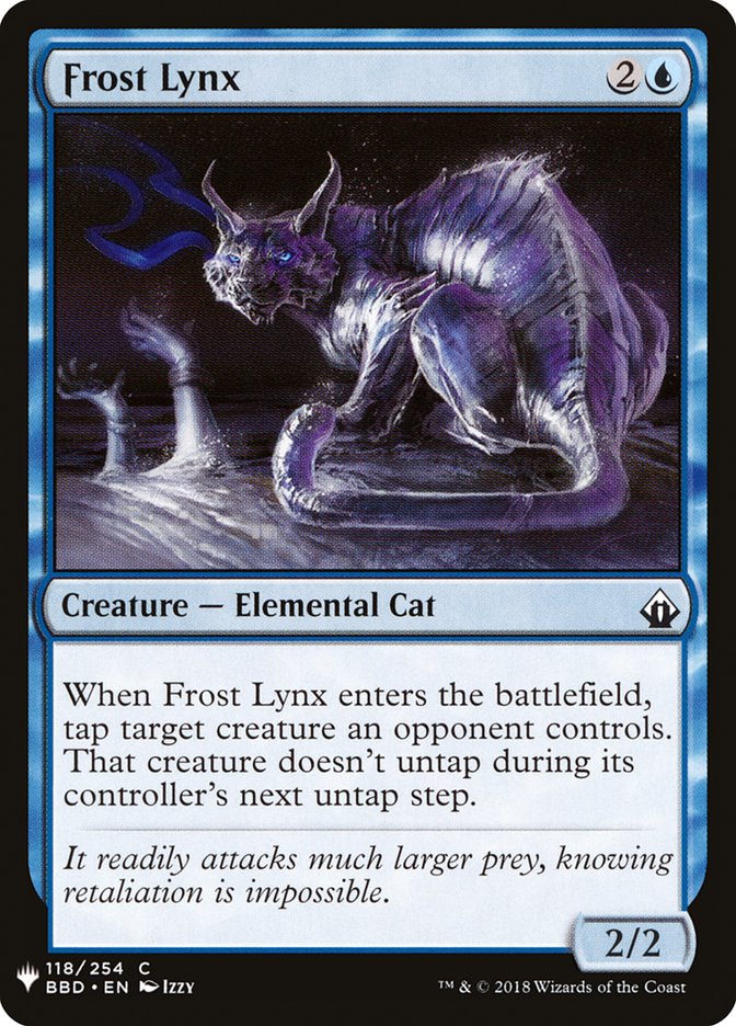Frost Lynx [Mystery Booster] | Yard's Games Ltd