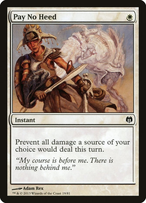 Pay No Heed [DDL - 19]