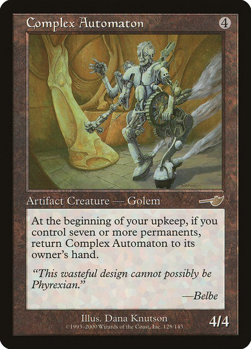 Complex Automaton [NMS - 128]