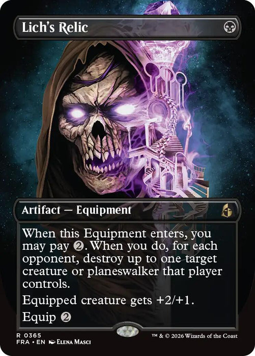 Lich's Relic (Borderless)