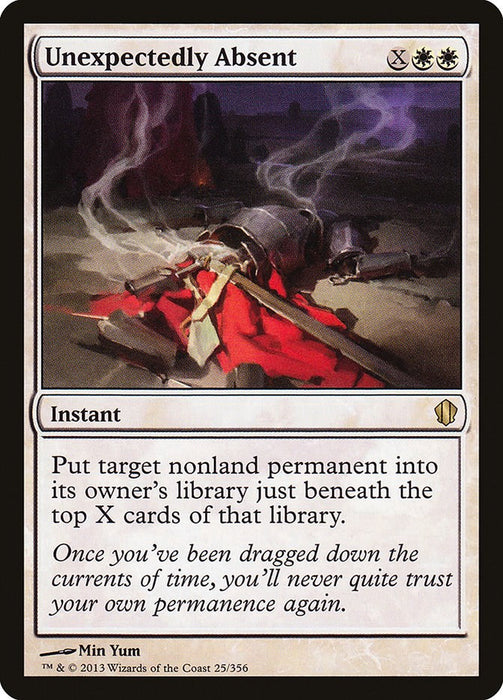 Unexpectedly Absent [C13 - 25]