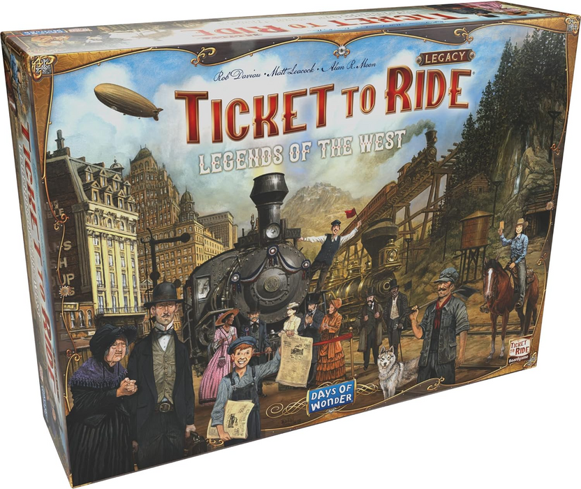 Ticket to Ride Legacy: Legends of the West [New]