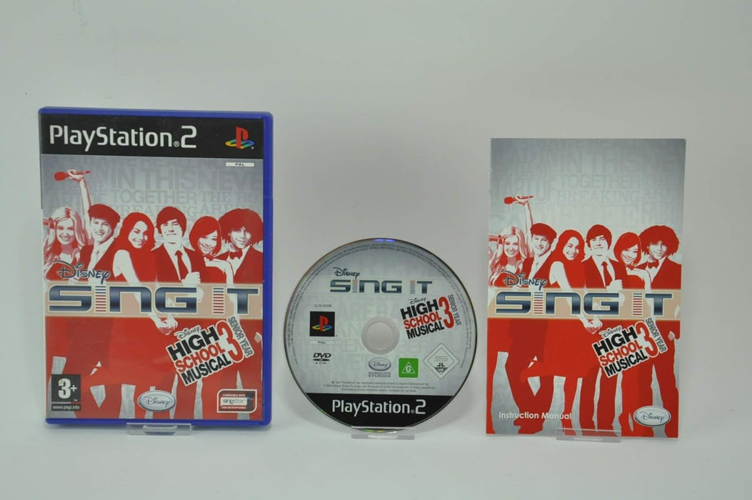 Disney Sing It High School Musical 3 Senior Year - PS2 [New]