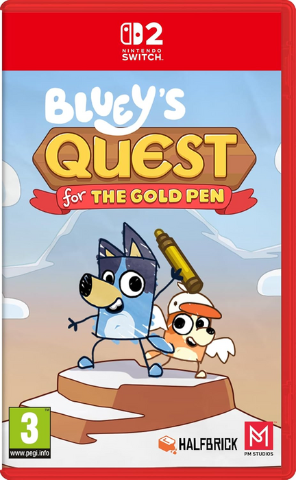 Bluey's Quest for the Gold Pen - Switch 2 [New]