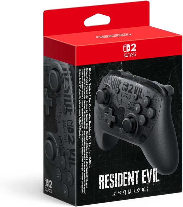Nintendo Switch 2 Pro Controller - Resident Evil Requiem Edition [New]
