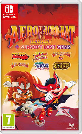 Aero the Acrobat Legacy - Switch [New]