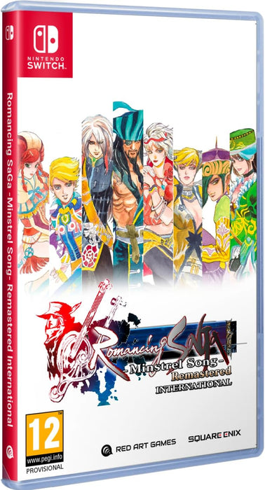 Romancing Saga Ministrel Song Remastered International - Switch [New]