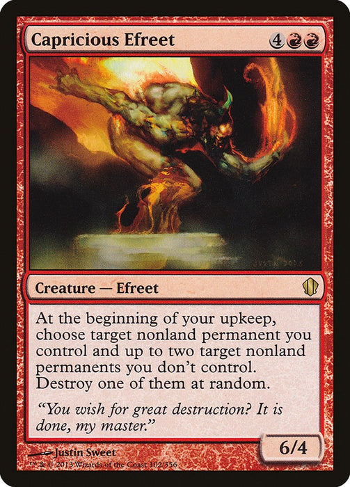 Capricious Efreet [C13 - 102]