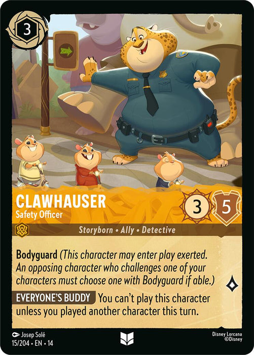 Clawhauser - Safety Officer
