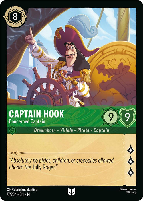 Captain Hook - Concerned Captain