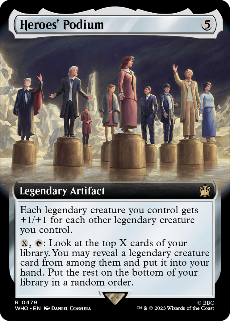Heroes' Podium (Extended Art) [Doctor Who] | Yard's Games Ltd