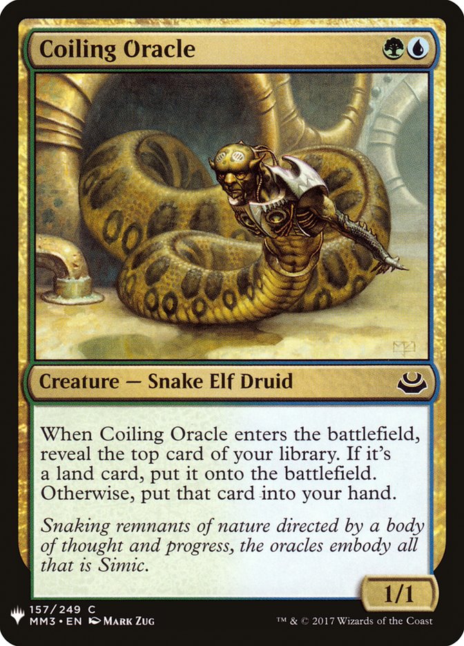 Coiling Oracle [Mystery Booster] | Yard's Games Ltd