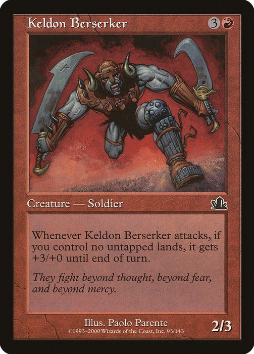 Keldon Berserker [PCY - 93]