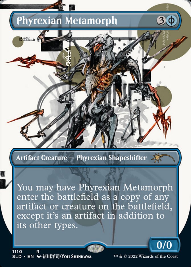 Phyrexian Metamorph (Borderless) [Secret Lair Drop Series] | Yard's Games Ltd