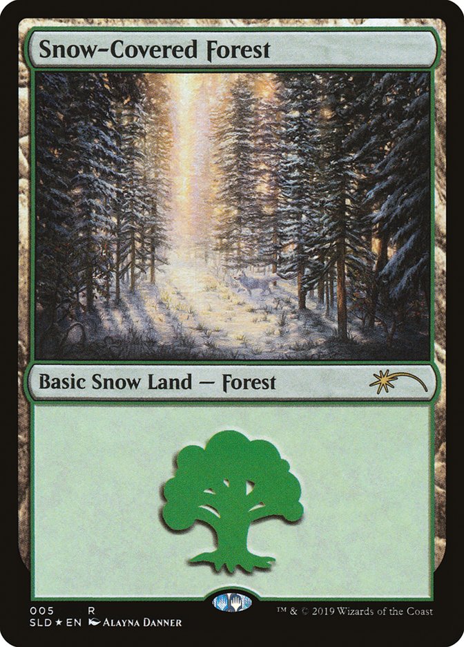 Snow-Covered Forest (005) [Secret Lair Drop Series] | Yard's Games Ltd