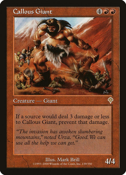 Callous Giant [INV - 139]