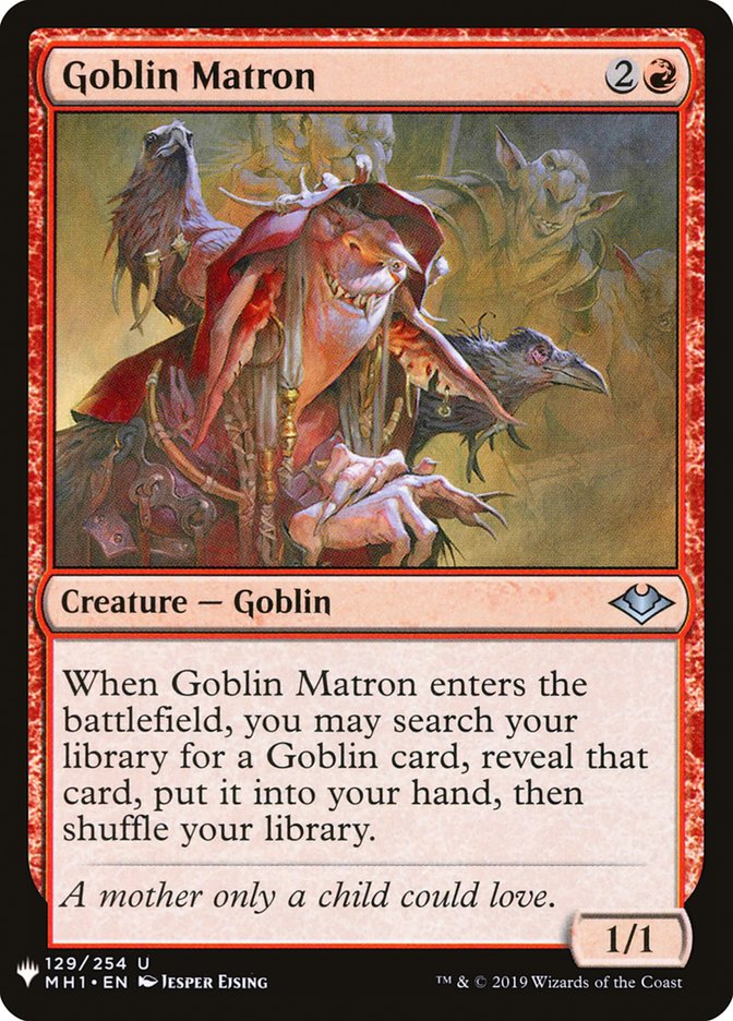 Goblin Matron [Mystery Booster] | Yard's Games Ltd