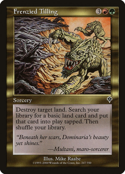 Frenzied Tilling [INV - 247]