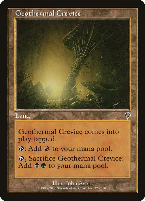 Geothermal Crevice [INV - 323]