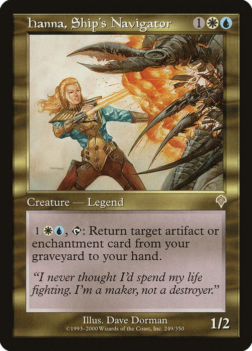 Hanna, Ship's Navigator [INV - 249]