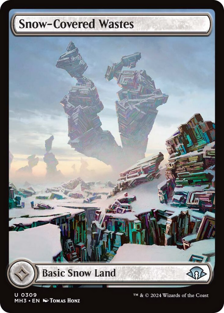 Snow-Covered Wastes (0309) [Modern Horizons 3] | Yard's Games Ltd