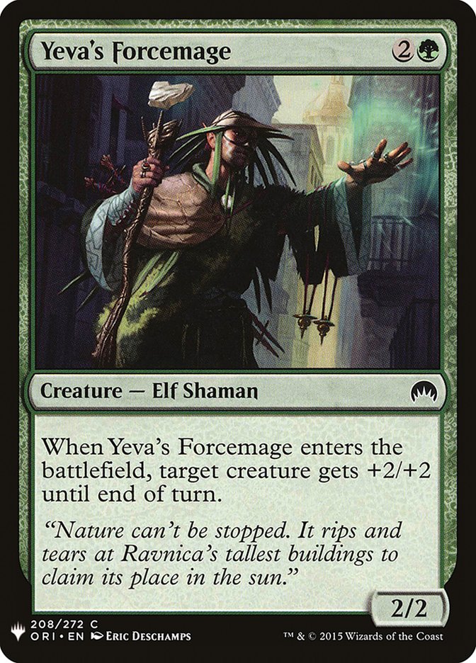 Yeva's Forcemage [Mystery Booster] | Yard's Games Ltd