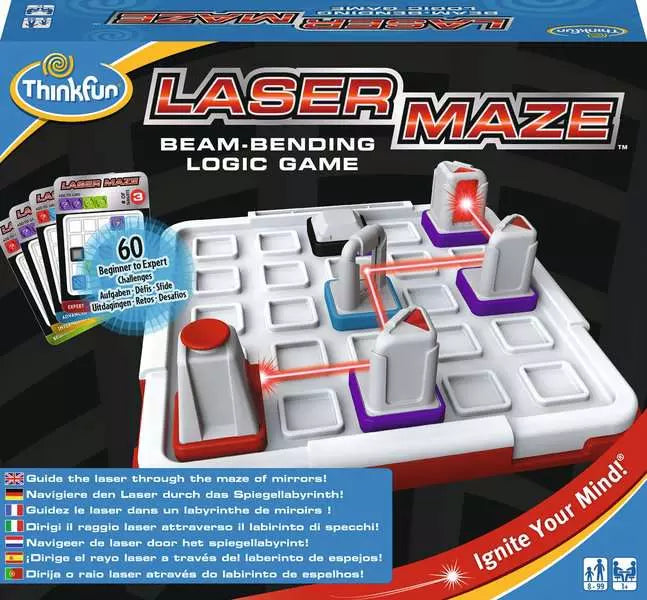 Laser Maze - Beam-Bending Logic Game - ThinkFun [New]