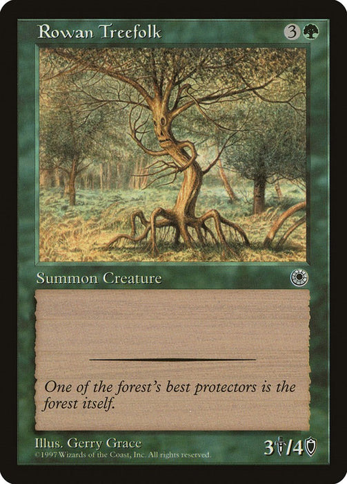 Rowan Treefolk [POR - N/A]
