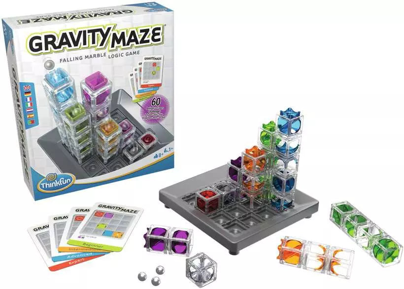 Gravity Maze - Falling Marble Logic Game - ThinkFun [New]
