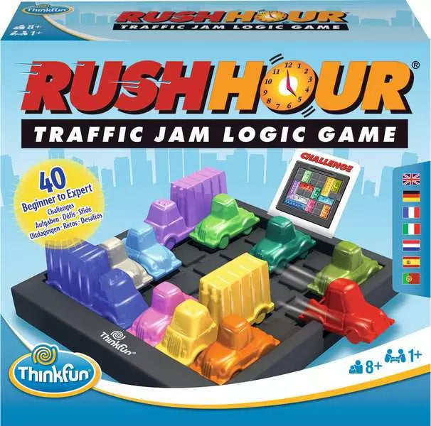 Rush Hour Traffic Jam Logic Game - ThinkFun [New]