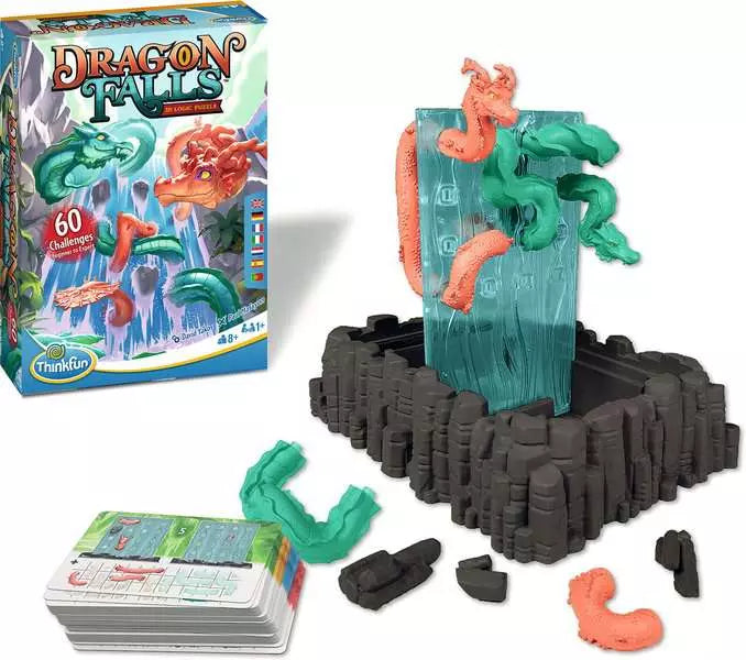 Dragon Falls 3D Logic Puzzle - ThinkFun [New]