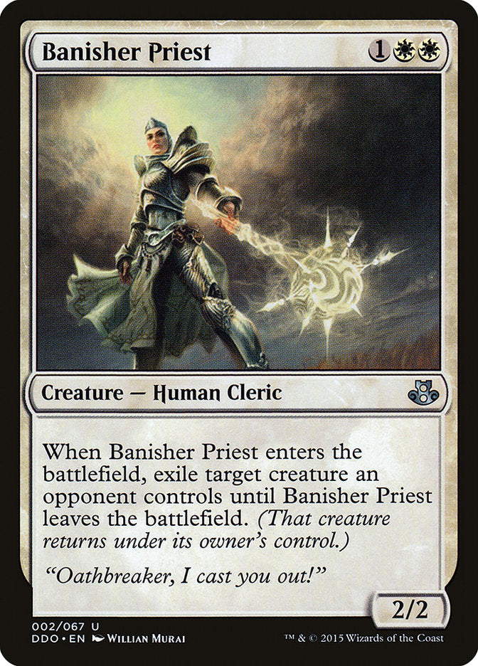 Banisher Priest [Duel Decks: Elspeth vs. Kiora] | Yard's Games Ltd