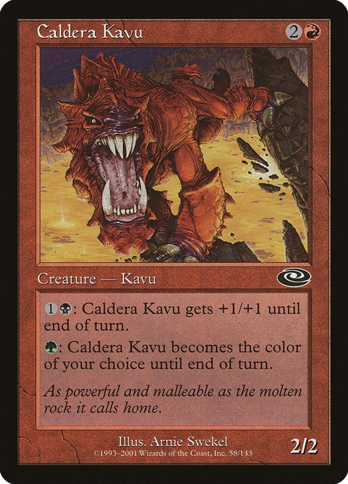 Caldera Kavu [PLS - 58]